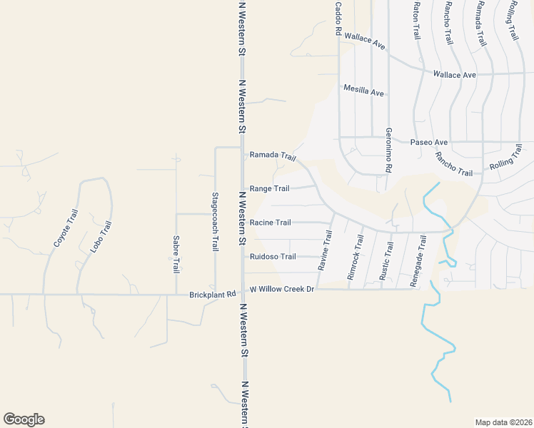 map of restaurants, bars, coffee shops, grocery stores, and more near 125 Racine Trail in Amarillo