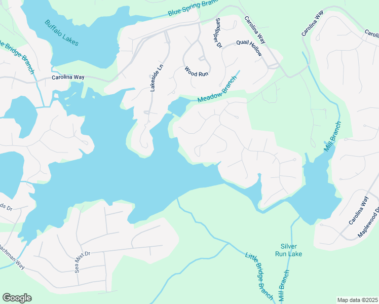 map of restaurants, bars, coffee shops, grocery stores, and more near 154 Port Bay in Sanford