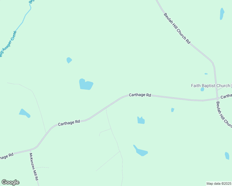 map of restaurants, bars, coffee shops, grocery stores, and more near 2592 Carthage Road in Moore County