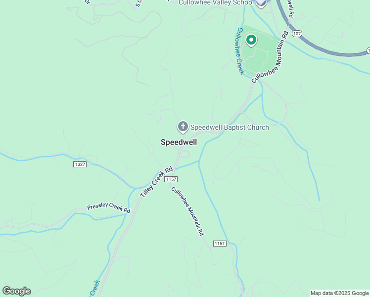 map of restaurants, bars, coffee shops, grocery stores, and more near 38 Speedwell Baptist Church Road in Cullowhee