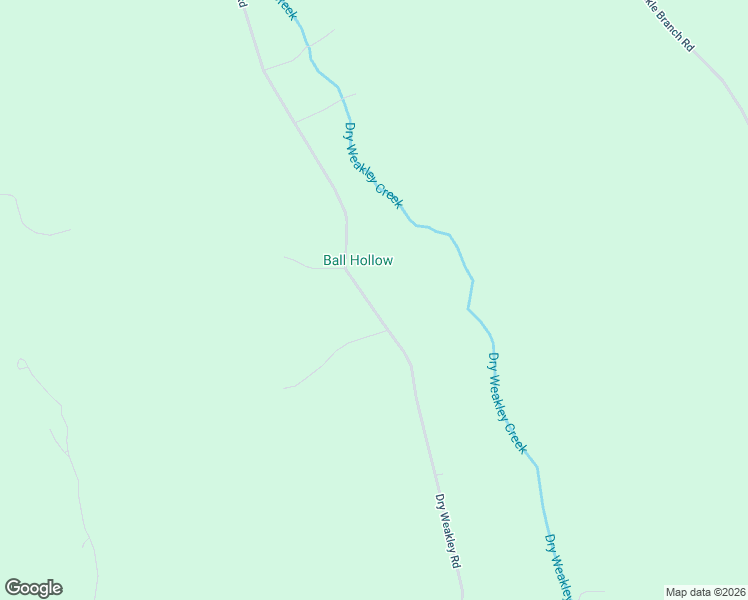 map of restaurants, bars, coffee shops, grocery stores, and more near 2185 Dry Weakley Road in Ethridge