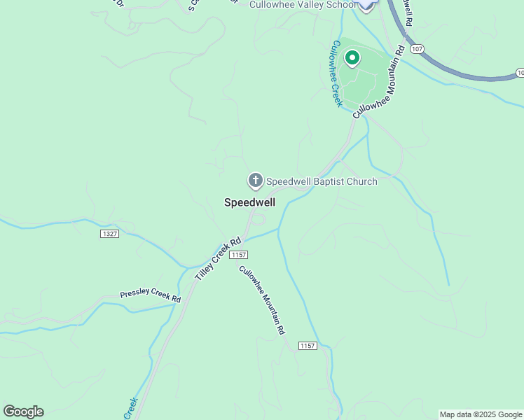 map of restaurants, bars, coffee shops, grocery stores, and more near 38 Speedwell Baptist Church Road in Cullowhee