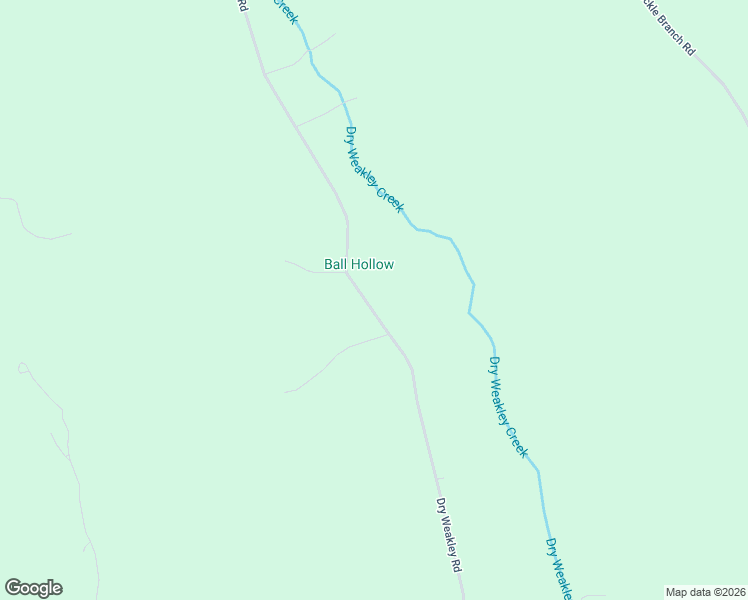 map of restaurants, bars, coffee shops, grocery stores, and more near 2185 Dry Weakley Road in Ethridge