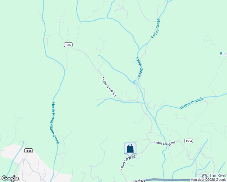 map of restaurants, bars, coffee shops, grocery stores, and more near 625 Lyday Creek Road in Pisgah Forest