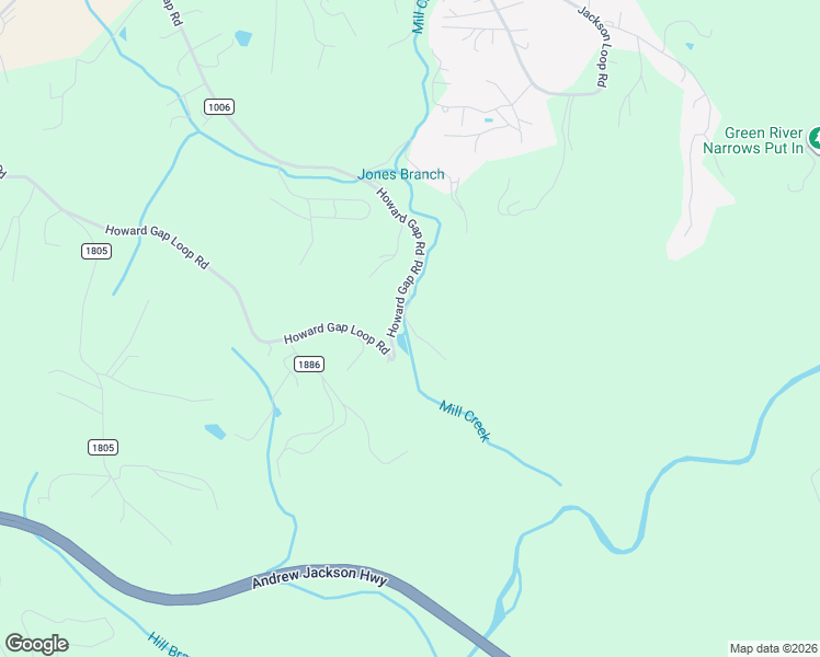 map of restaurants, bars, coffee shops, grocery stores, and more near 97 Morning Dove Lane in Flat Rock