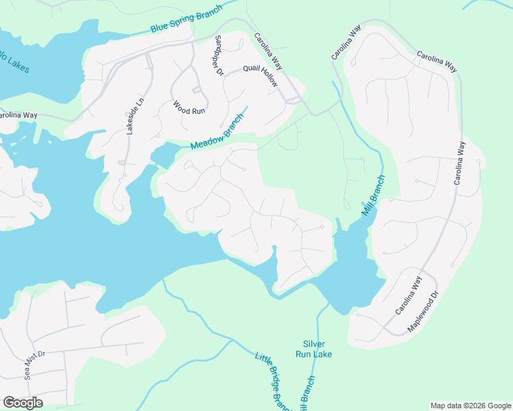 map of restaurants, bars, coffee shops, grocery stores, and more near 11 Racquet Court in Sanford