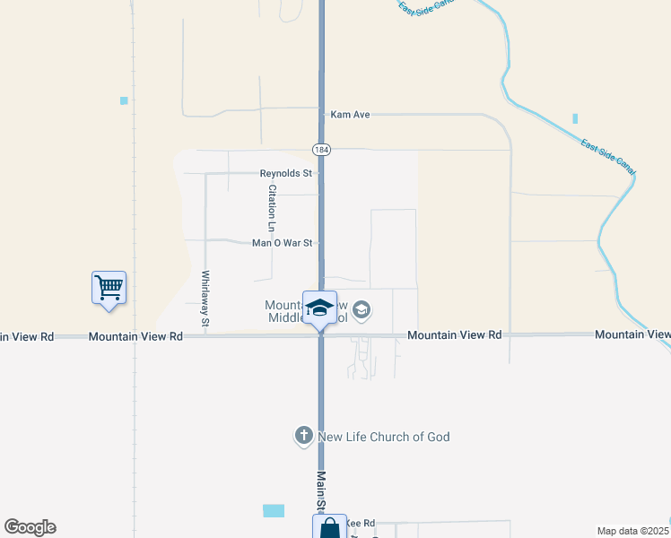 map of restaurants, bars, coffee shops, grocery stores, and more near 7795 Weedpatch Highway in Bakersfield