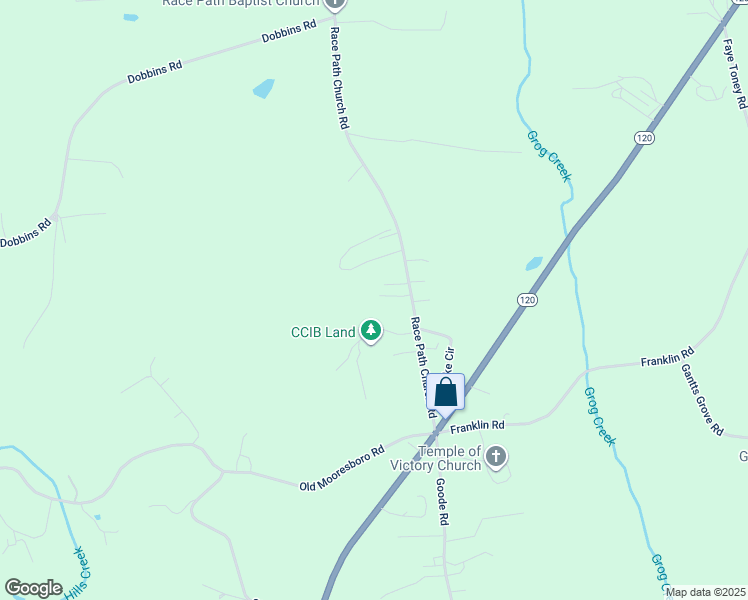 map of restaurants, bars, coffee shops, grocery stores, and more near 124 Teri Court in Mooresboro