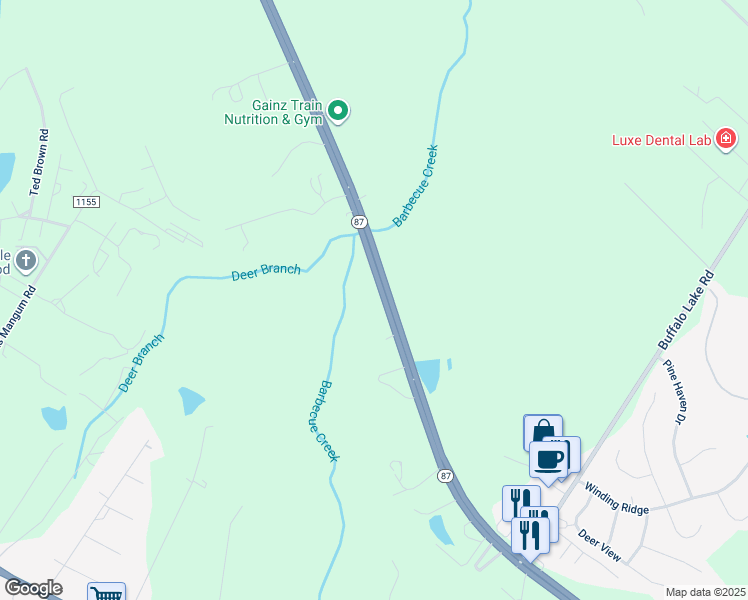 map of restaurants, bars, coffee shops, grocery stores, and more near in 