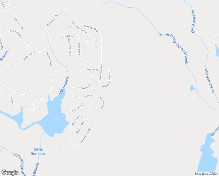 map of restaurants, bars, coffee shops, grocery stores, and more near 52 Edgemont Terrace in Sanford