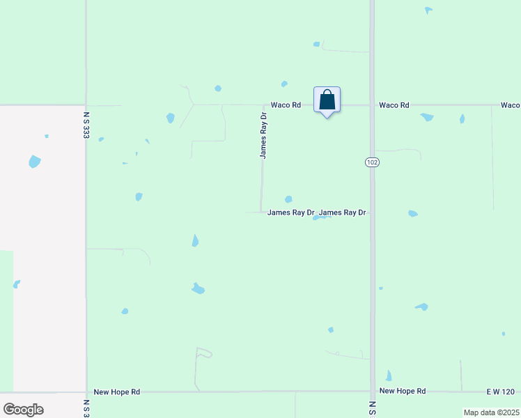 map of restaurants, bars, coffee shops, grocery stores, and more near 29 James Ray Drive in Bethel Acres