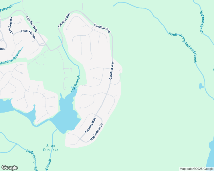 map of restaurants, bars, coffee shops, grocery stores, and more near 2894 Carolina Way in Sanford