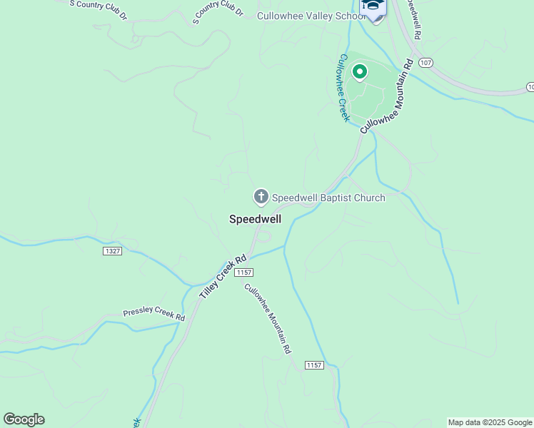 map of restaurants, bars, coffee shops, grocery stores, and more near 38 Speedwell Baptist Church Road in Cullowhee