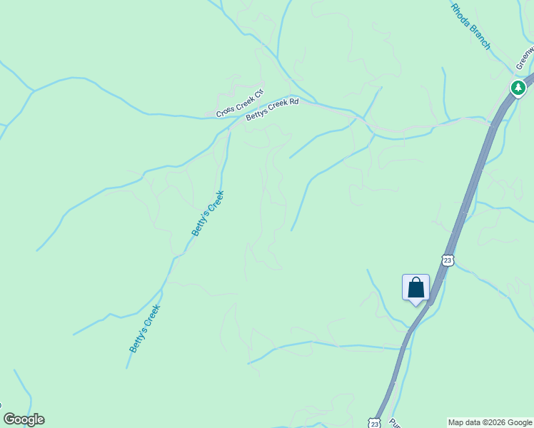 map of restaurants, bars, coffee shops, grocery stores, and more near 68 Charity Trail in Sylva