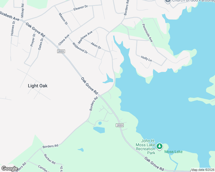 map of restaurants, bars, coffee shops, grocery stores, and more near 611 Borders Road in Shelby