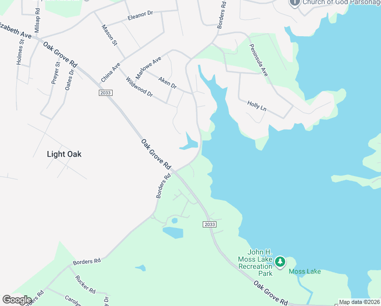 map of restaurants, bars, coffee shops, grocery stores, and more near 611 Borders Road in Shelby