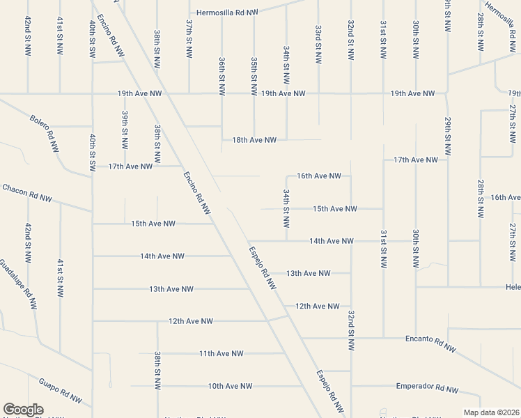 map of restaurants, bars, coffee shops, grocery stores, and more near 15th Avenue Northwest in Rio Rancho
