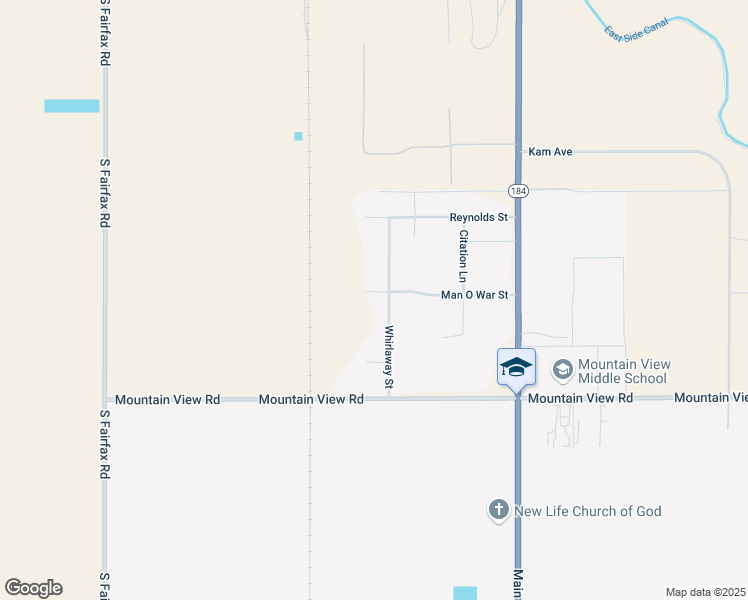 map of restaurants, bars, coffee shops, grocery stores, and more near 7704 Whirlaway Street in Bakersfield