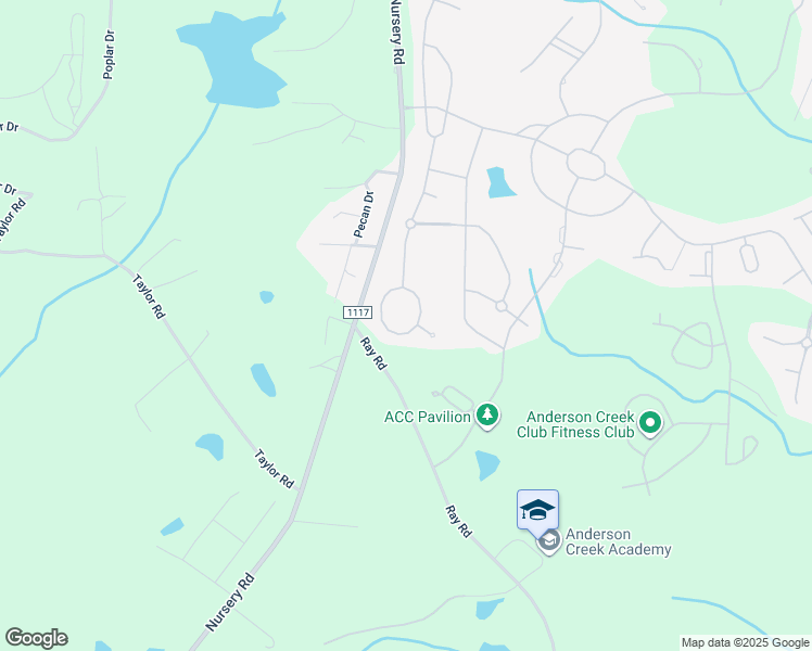 map of restaurants, bars, coffee shops, grocery stores, and more near 580 Orchard Falls Drive in Spring Lake