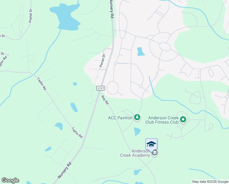 map of restaurants, bars, coffee shops, grocery stores, and more near 611 Orchard Falls Drive in Spring Lake