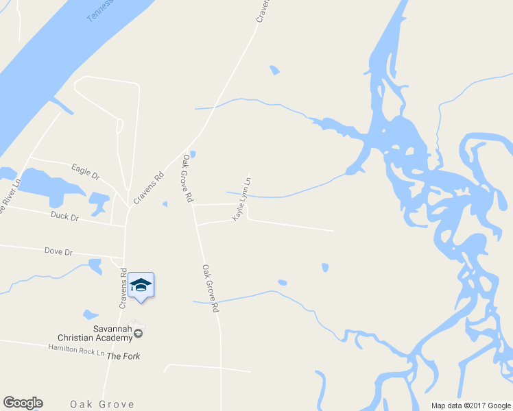 map of restaurants, bars, coffee shops, grocery stores, and more near 255 Kaylie Lynn Lane in Savannah