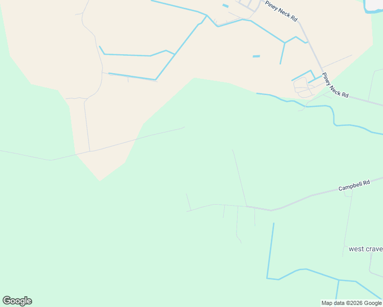 map of restaurants, bars, coffee shops, grocery stores, and more near 800 Campbell Road in Vanceboro