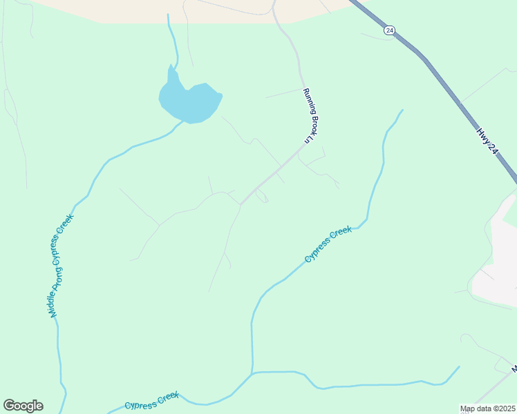 map of restaurants, bars, coffee shops, grocery stores, and more near 791 Running Brook Lane in Cameron