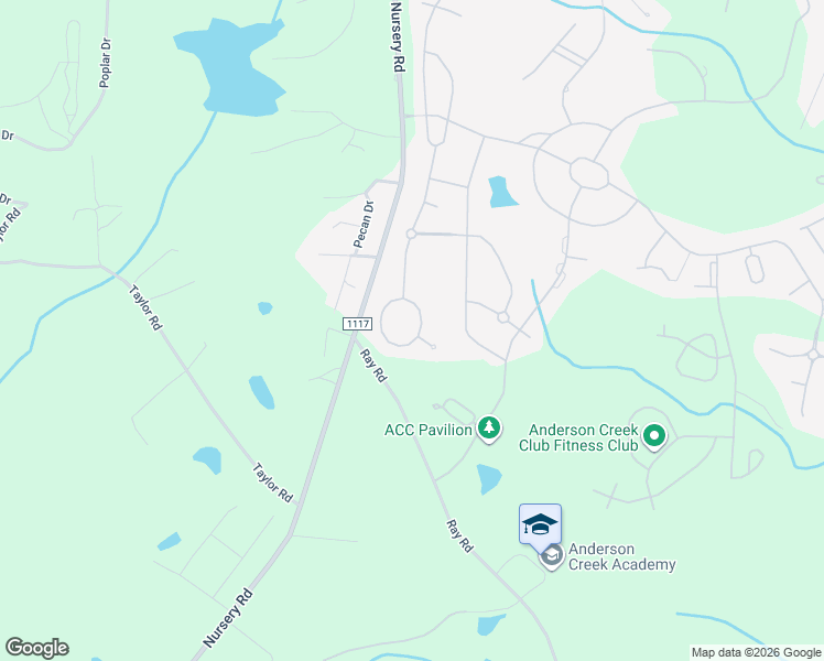 map of restaurants, bars, coffee shops, grocery stores, and more near 580 Orchard Falls Drive in Spring Lake