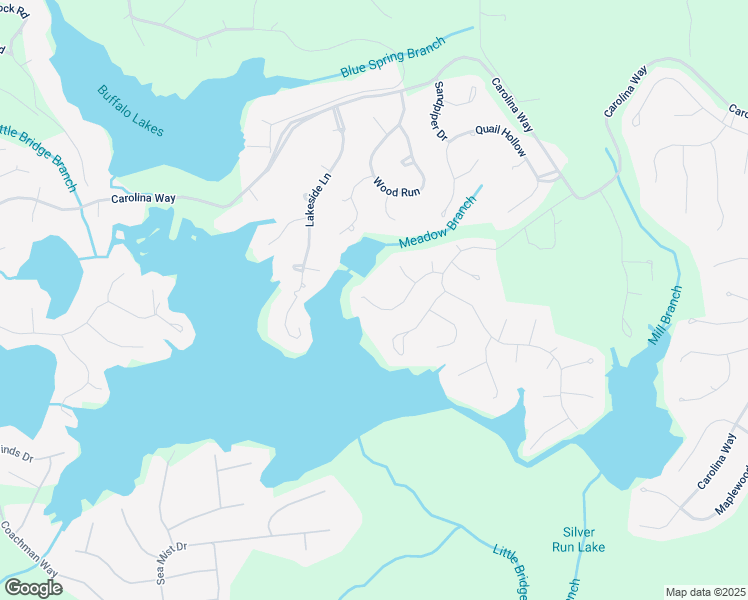 map of restaurants, bars, coffee shops, grocery stores, and more near 109 Starboard Bay in Sanford