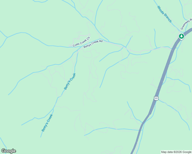 map of restaurants, bars, coffee shops, grocery stores, and more near 68 Charity Trail in Sylva