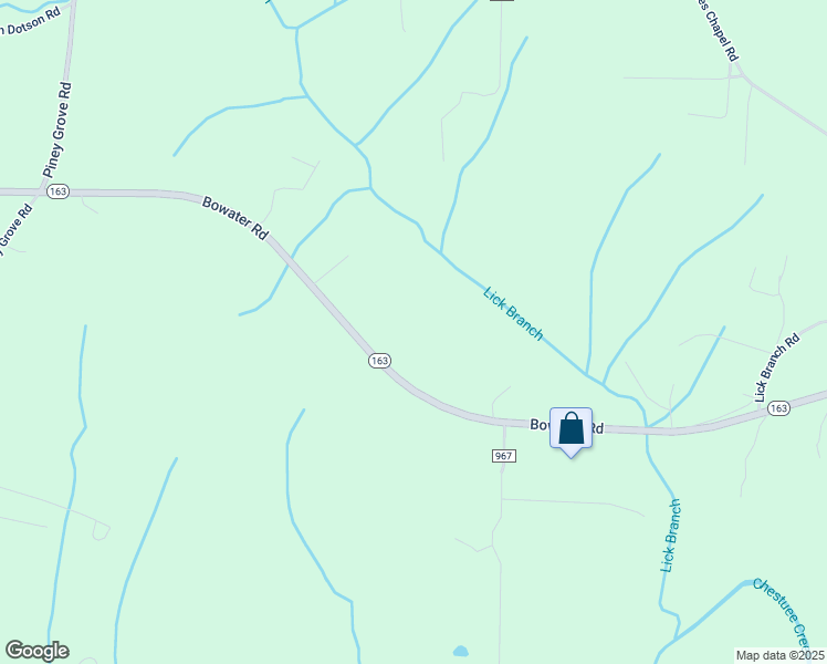 map of restaurants, bars, coffee shops, grocery stores, and more near 2231 Tennessee 163 in Riceville