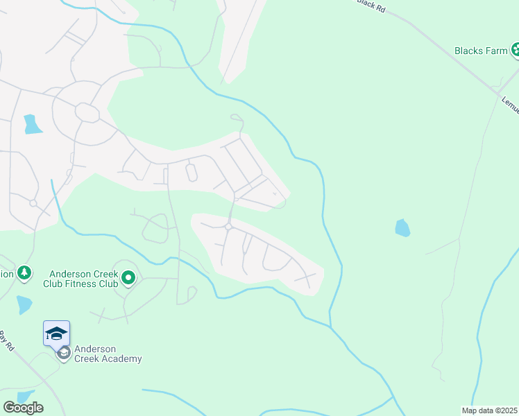 map of restaurants, bars, coffee shops, grocery stores, and more near 411 Gallery Drive in Spring Lake
