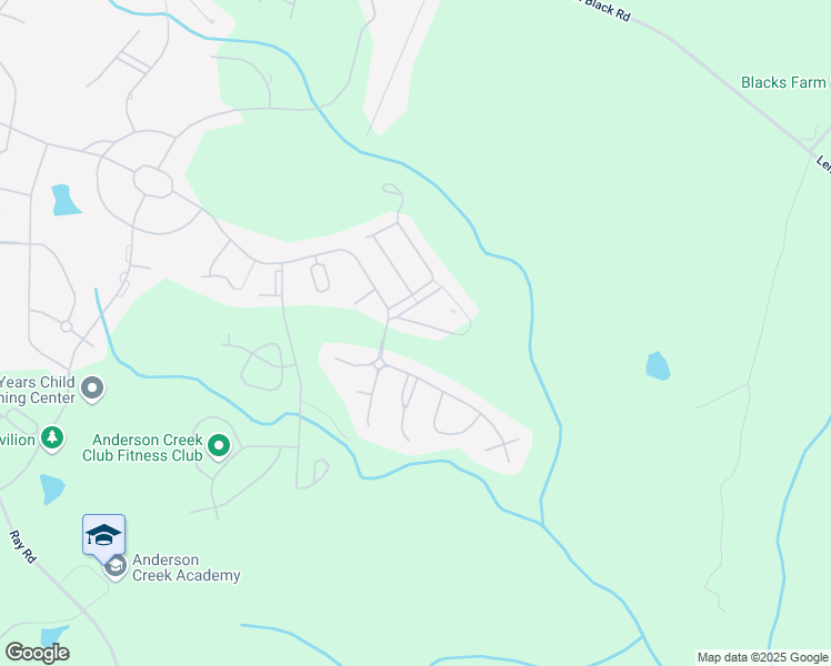map of restaurants, bars, coffee shops, grocery stores, and more near 124 Gallery Drive in Spring Lake
