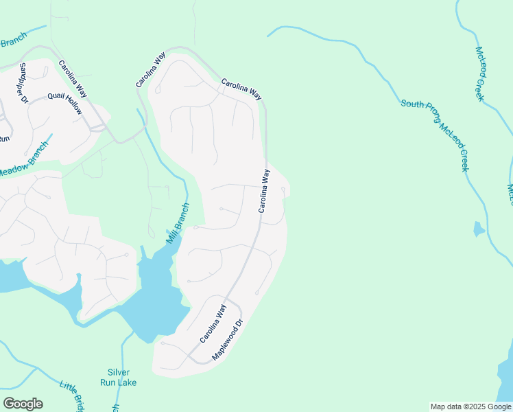 map of restaurants, bars, coffee shops, grocery stores, and more near 2834 Carolina Way in Sanford