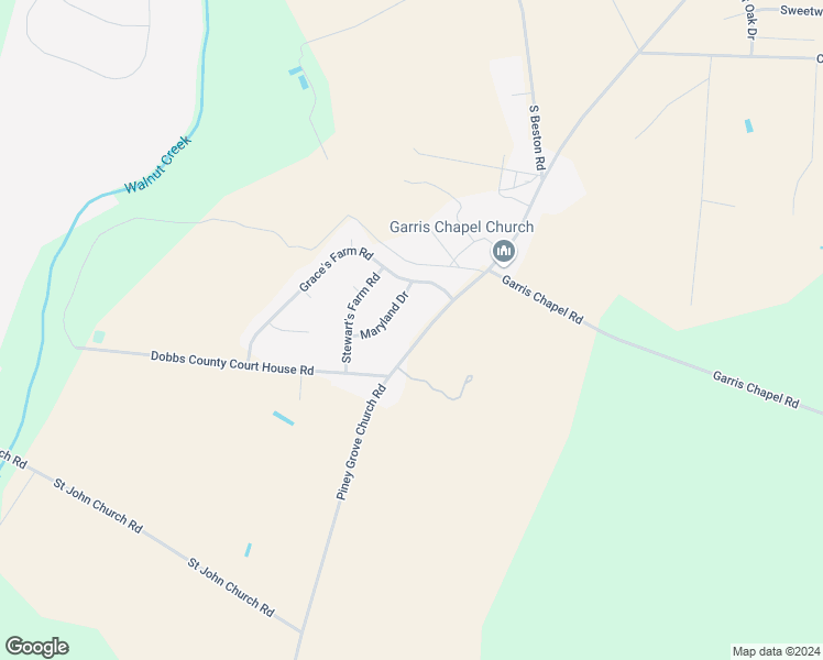 map of restaurants, bars, coffee shops, grocery stores, and more near 914 Piney Grove Church Road in Goldsboro