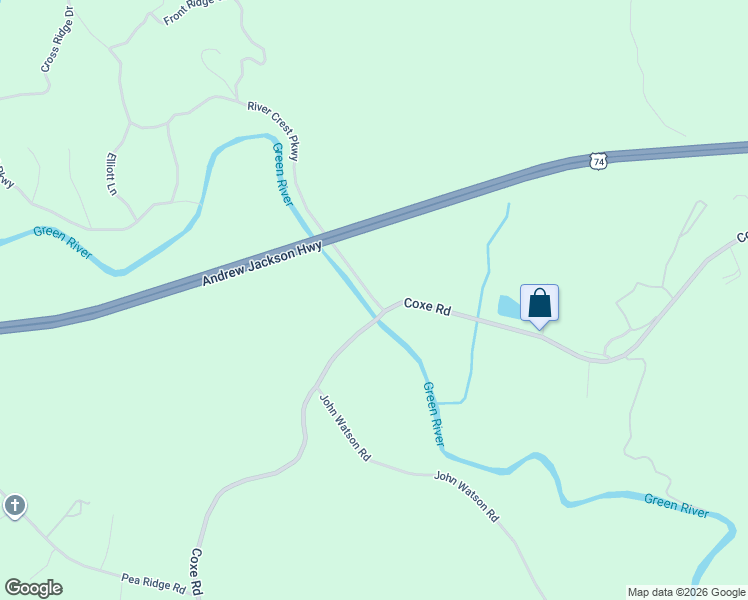 map of restaurants, bars, coffee shops, grocery stores, and more near in Polk County