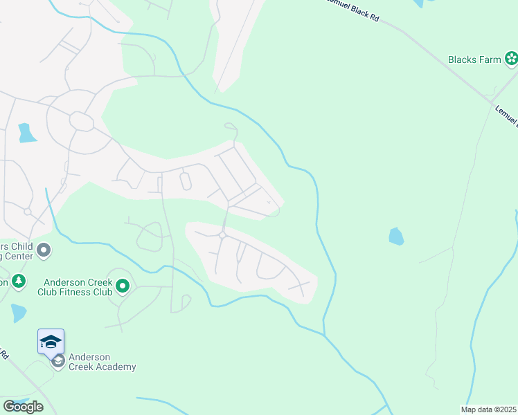 map of restaurants, bars, coffee shops, grocery stores, and more near 159 Gallery Drive in Spring Lake