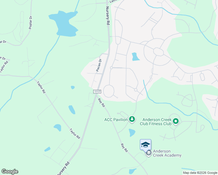 map of restaurants, bars, coffee shops, grocery stores, and more near 419 Orchard Falls Drive in Spring Lake