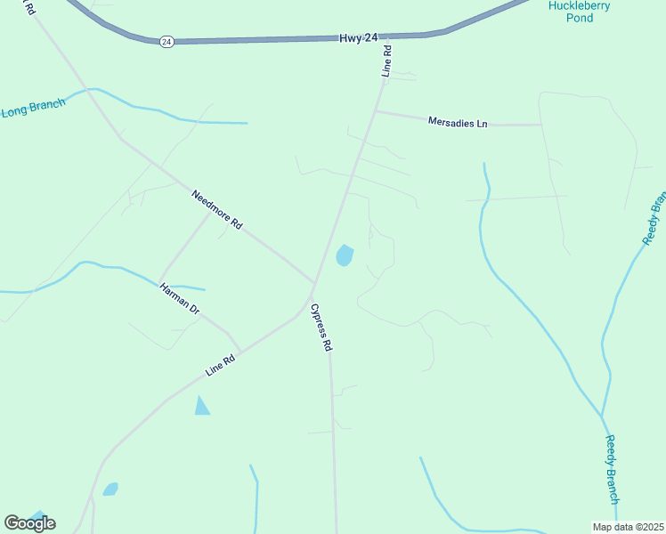 map of restaurants, bars, coffee shops, grocery stores, and more near 645 Line Road in Cameron