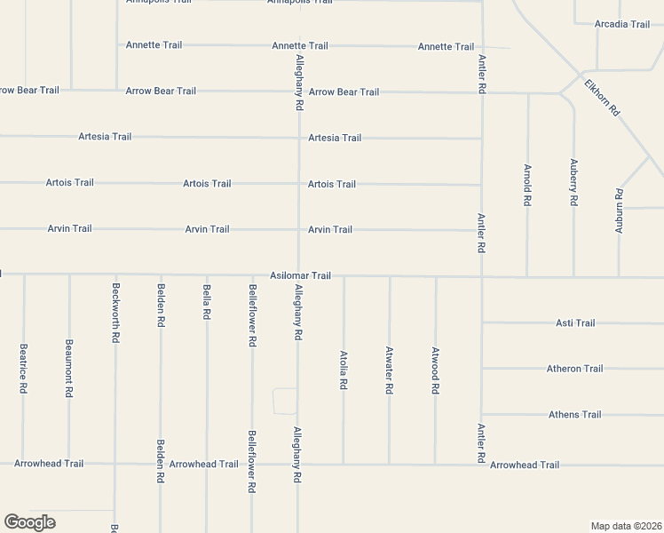 map of restaurants, bars, coffee shops, grocery stores, and more near Atolia Road in San Luis Obispo County