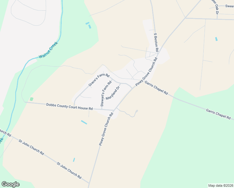 map of restaurants, bars, coffee shops, grocery stores, and more near 106 Maryland Drive in La Grange