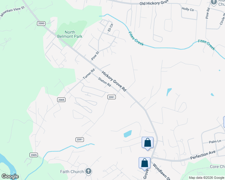 map of restaurants, bars, coffee shops, grocery stores, and more near 152 Staton Road in Gastonia