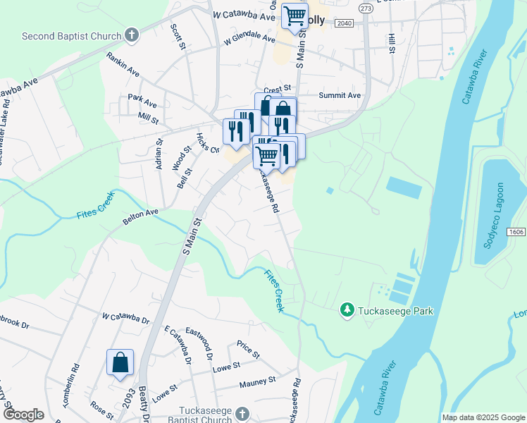 map of restaurants, bars, coffee shops, grocery stores, and more near 217 Quality Drive in Mount Holly