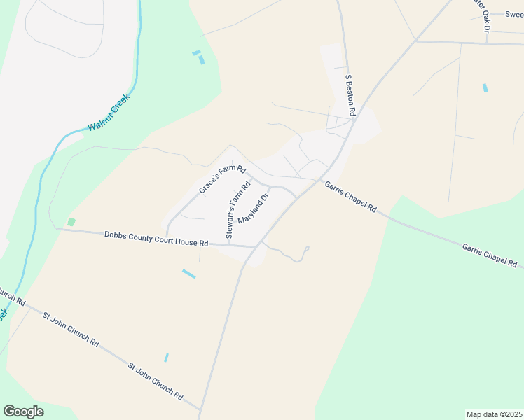 map of restaurants, bars, coffee shops, grocery stores, and more near 106 Maryland Drive in La Grange