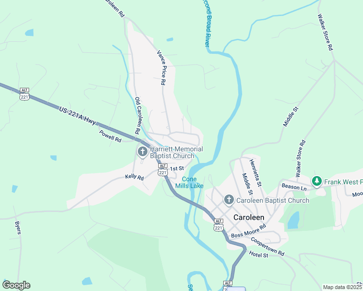 map of restaurants, bars, coffee shops, grocery stores, and more near 228 Brooklyn Road in Forest City