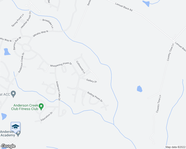 map of restaurants, bars, coffee shops, grocery stores, and more near 411 Gallery Drive in Spring Lake