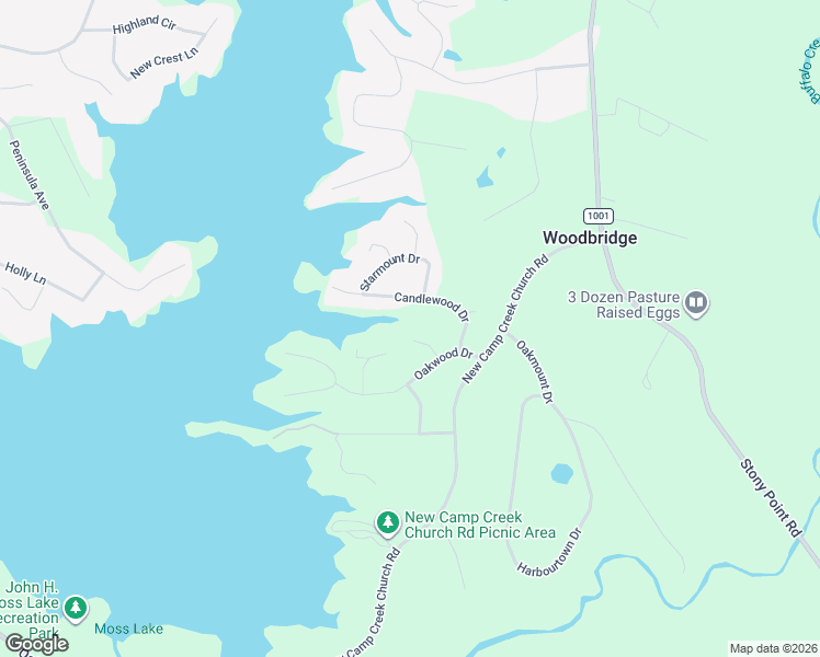 map of restaurants, bars, coffee shops, grocery stores, and more near 110 3 Oaks Lane in Kings Mountain