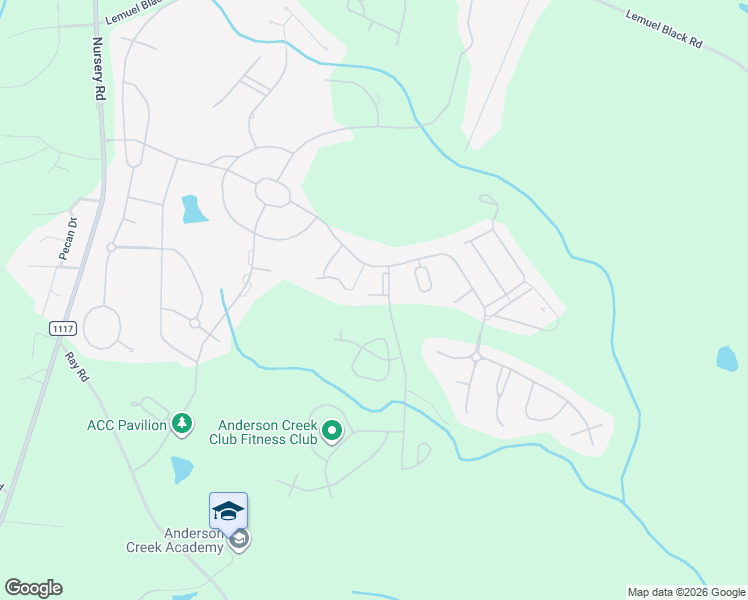 map of restaurants, bars, coffee shops, grocery stores, and more near 61 Falcon Ridge Drive in Spring Lake
