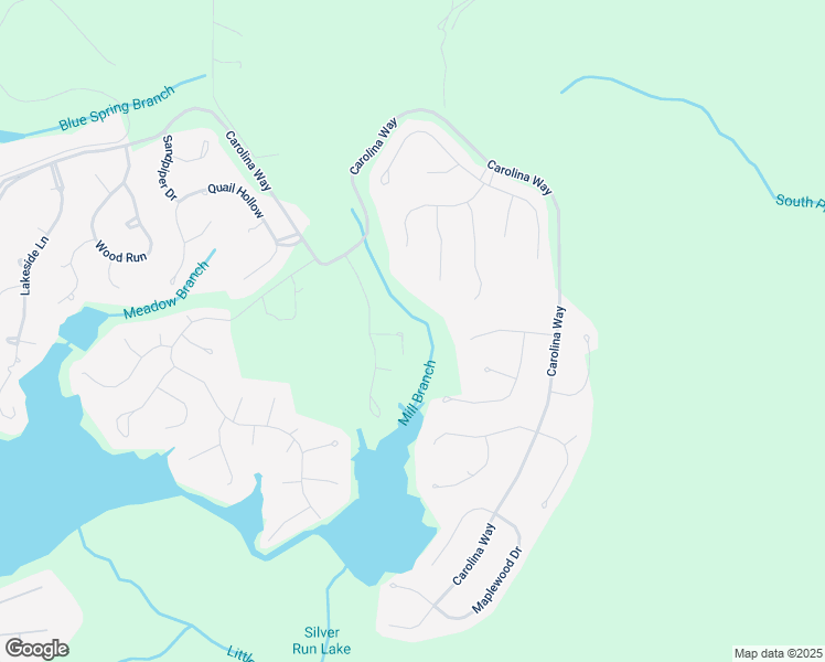 map of restaurants, bars, coffee shops, grocery stores, and more near 57 Loblolly Court in Sanford