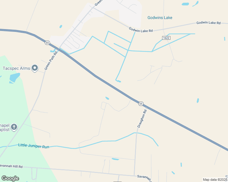 map of restaurants, bars, coffee shops, grocery stores, and more near 10995 Harnett-Dunn Highway in Dunn